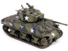 United States M4A3 (76) W VVSS Sherman Tank Camouflage "Germany" (1945) "NEO Dragon Armor" Series 1/72 Plastic Model by Dragon Models