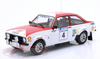 1/18 Ixo 1977 Ford Escort MK II RS 1800 #4 Rallye 1000 Lakes Ford Motor Co. Ltd. Ari Vatanen, Atso Aho Car Model