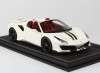 1/18 BBR Ferrari 488 Pista Spider (White w/ Black Stripe) Resin Car Model Limited