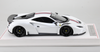 1/18 Ivy Ferrari F8 Novitec (Pearl White with G' Stripes) Resin Car Model Limited 199 Pieces