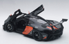 1/18 AUTOart McLAREN P1 GTR (DARK GREY METALLIC / ORANGE ACCENTS) Diecast Car Model 81543