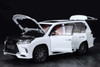 1/18 LCD 2020 Lexus LX570 (White) Diecast Car Model