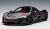 1/12 AUTOart McLaren P1 (Matte Black with Red Accents) Car Model