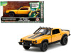 1977 Chevrolet Camaro Off-Road Version Yellow Metallic with Black Stripes "Transformers: Rise of the Beasts" (2023) Movie "Hollywood Rides" Series 1/32 Diecast Model Car by Jada