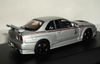 1/43 AUTOart 2001 Nissan Skyline GT-R GTR Z-Tune R34 (Silver) Diecast Car Model 60180