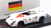 1/43 Spark 1969 Porsche 908/02 #4 2nd 1000km Nürburgring Porsche System Engineering Hans Herrmann, Rolf Stommelen Car Model