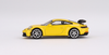 1/64 Mini GT Porsche 911 (992) GT3 Racing Yellow Diecast Car Model