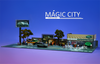 1/64 Magic City Land Rover Dealership Diorama (car models & figures NOT included)