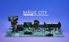 1/64 Magic City Mercedes-Benz Dealership Diorama (car models & figures NOT included)