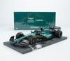 1/18 Minichamps 2023 Formula 1 Aston Martin Aramco Cognizant AMR23 Fernando Alonso Saudi Arabian GP 3rd Place Diecast Car Model