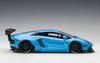 1/18 AUTOart Liberty Walk LB-Works Lamborghini Aventador (Metallic Sky Blue) Car Model
