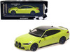 1/18 Minichamps 2020 BMW M4 Coupe (G82) (Sao Paulo Yellow) Car Model