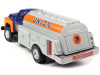 1954 Ford Tanker Truck Dark Blue and Orange "Union 76" 1/87 (HO) Scale Model by Classic Metal Works