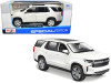 1/24 Maisto 2021 Chevrolet Tahoe (White) Diecast Car Model