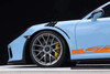 1/18 Makeup Porsche 911 991.2 GT3 RS (Gulf Blue with Black Hood) Resin Car Model