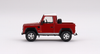 1/64 Mini GT Land Rover Defender 90 Pickup (Masai Red) Diecast Car Model