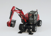 1/50 NZG Yanmar B110W Wheeled Excavator Diecast Car Model