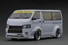 1/18 Ignition Model T･S･D Works Toyota Hiace Iace Matte Gray With Roof Rack