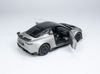 1/18 Solido 2022 Alpine A110 Radical (Matte Silver & Black) Diecast Car Model