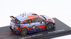 1/43 Altaya 2019 Hyundai i20 Coupe #11 Winner Rallye Tour de Corse Hyundai Shell Mobis WRT Thierry Neuville, Nicolas Gilsoul Car Model