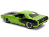 1973 Plymouth Barracuda Green "Big Time Muscle" 1/24 Diecast Model Car by Jada