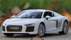 1/24 Welly FX Audi R8 V10 2nd Generation Type 4S (White) Diecast Car Model