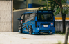 1/43 Tarmac Works Toyota Hiace Widebody Black / Blue