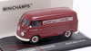 1/43 Minichamps 1963 Volkswagen VW T1 Transporter Porsche (Red) Car Model