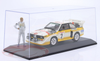 1/18 AUTOart 1986 Audi Quattro S1 #2 4th Rallye Monte Carlo Audi Sport Walter Röhrl, Christian Geistdörfer Special Edition Car Model with Figure