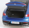 1/18 NZG Mercedes-Benz Mercedes-EQ EQE (Spectral Blue Metallic) Diecast Car Model