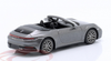 1/87 Minichamps 2019 Porsche 911 (992) Carrera 4S Convertible (Grey Metallic) Car Model