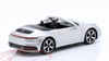 1/87 Minichamps 2019 Porsche 911 (992) Carrera 4S Convertible (Silver) Car Model