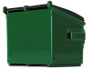 Refuse Trash Bin "Waste Management" Green and Black 1/34 Diecast Model by First Gear