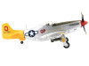 North American P-51D Mustang Fighter Aircraft "Marie" "Capt. Freddie Ohr 2th FS 52th FG" (1944) "Air Power Series" 1/48 Diecast Model by Hobby Master