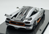 1/18 MCM Koenigsegg one 1 Silver Resin Car Model