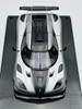 1/18 MCM Koenigsegg one 1 Silver Resin Car Model