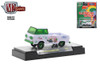 CHASE CAR 1965 Ford Econoline Pickup Truck "Turtle Wax" White and Green Limited Edition to 4400 pieces Worldwide 1/64 Diecast Model Car by M2 Machines