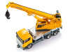 Liebherr Telescopic Crane Truck Yellow 1/87 (HO) Diecast Model by Siku