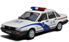 1/18 Welly Classic 1980-1989 Volkswagen VW Passat / Santana Police Car Diecast Car Model