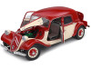 1/18 Solido 1937 Citroen Traction 7 (Red & Cream White) Diecast Car Model