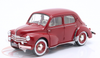 1/18 Solido 1956 Renault 4CV (Dark Red) Diecast Car Model