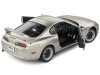 1/18 Solido 1998 Toyota Supra MK4 (A80) Targa Roof (Quick Silver) Diecast Car Model