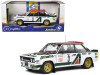 1/18 Solido 1979 Fiat 131 Abarth #3 3rd Rallye Monte Carlo Alitalia Fiat Markku Alén, Ilkka Kivimäki Diecast Car Model