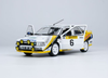 1/18 Solido 1991 Renault 21 Turbo #6 3rd Rallye Charlemagne Michel Rats, Gérard Bourdaud Diecast Car Model