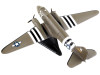 Douglas C-47 Skytrain Aircraft "That's All Brother" United States Navy 1/144 Diecast Model Airplane by Postage Stamp