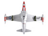 Lockheed F-80 Shooting Star Fighter Aircraft "Evil Eye Fleagle - Miss Barbara Ann" United States Air Force 1/96 Diecast Model Airplane by Postage Stamp