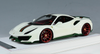 1/18 Ivy Novitec Ferrari 488 Pista (White Luminous Green) Resin Car Model Limited 66 Pieces