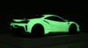 1/18 Ivy Novitec Ferrari 488 Pista (White Luminous Green) Resin Car Model Limited 66 Pieces