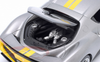 1/18 Bburago 2022 Ferrari 296 GTB Assetto Fiorano (Grey Metallic & Yellow) Diecast Car Model