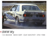 1/18 Minichamps BMW M3 - BMW ISERT - OLAF MANTHEY - DTM 1988 Diecast Car Model